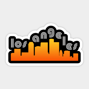 70s Los Angeles Sticker